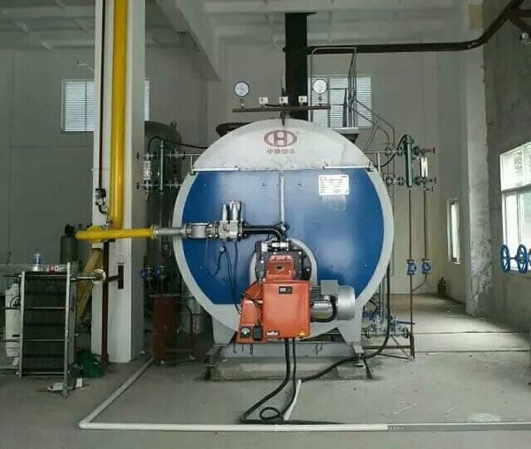Two Vacuum Hot-Water Boilers